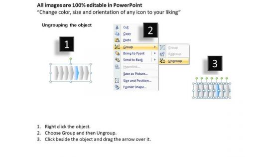 Business Ppt Parellel Illustration Of 7 Steps Project Management PowerPoint 6 Design
