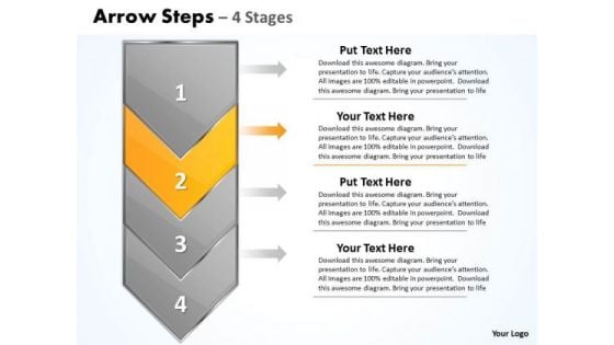 Business Ppt Theme Arrow 4 Power Point Stage 1 Strategy PowerPoint 3 Graphic