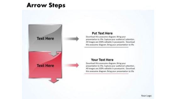 Business Ppt Theme Arrow Practice PowerPoint Macro Steps 2 Stages 3 Image