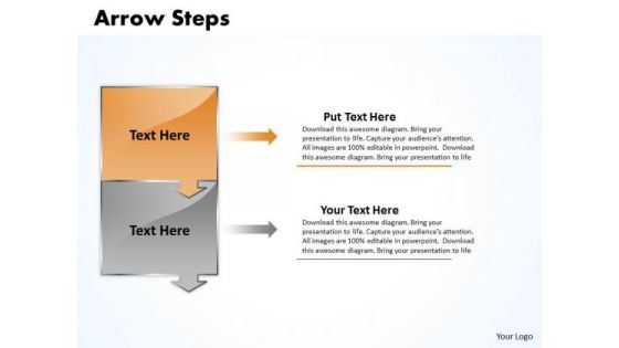 Business Ppt Theme Arrow Practice PowerPoint Macro Steps 2 Stages Image