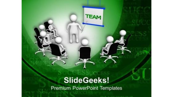 Business Presentation Team Success PowerPoint Templates Ppt Backgrounds For Slides 0413