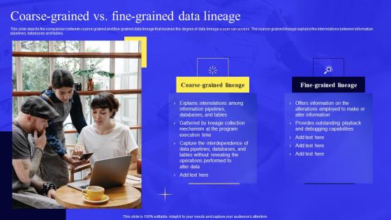 Business Process Data Lineage Coarse Grained Vs Fine Grained Data Lineage Pictures Pdf