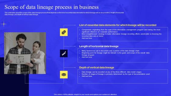 Business Process Data Lineage Scope Of Data Lineage Process In Business Guidelines Pdf