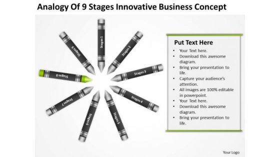 Business Process Diagram Example Concept PowerPoint Templates Backgrounds For Slide