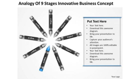 Business Process Diagram Example Concept PowerPoint Templates Backgrounds For Slides