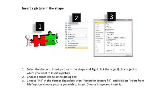 Business Process Diagram Examples Templates Puzzle Pieces PowerPoint Slides