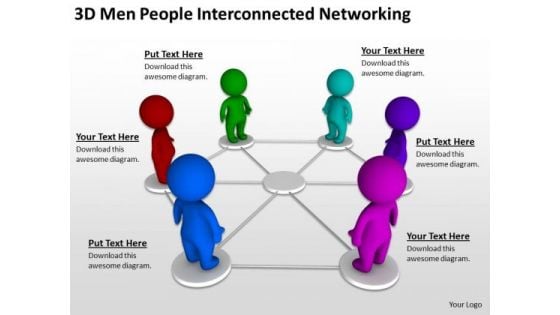 Business Process Flow Chart Examples Networking PowerPoint Templates Ppt Backgrounds For Slides