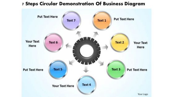 Business Process Flow Chart Examples Of PowerPoint Theme Diagram Templates