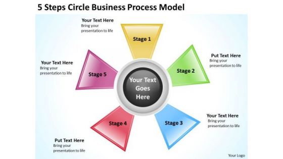 Business Process Flow Diagrams Model PowerPoint Templates Ppt Backgrounds For Slides