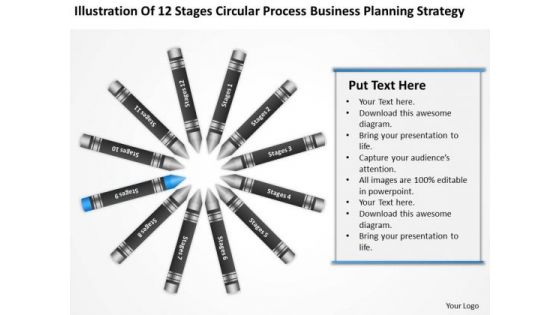 Business Process Flow Planning Strategy PowerPoint Templates Backgrounds For Slides