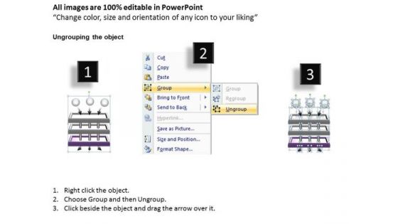 Business Process Flowchart Slides Presentation Diagrams Templates 2010 PowerPoint