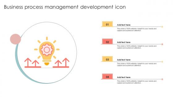 Business Process Management Development Icon Formats Pdf