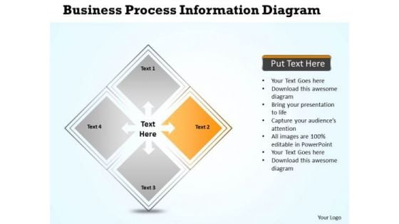 Business Process Model Diagram Download Information PowerPoint Slides