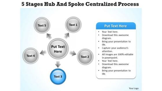 Business Process Workflow Diagram PowerPoint Templates Backgrounds For Slides