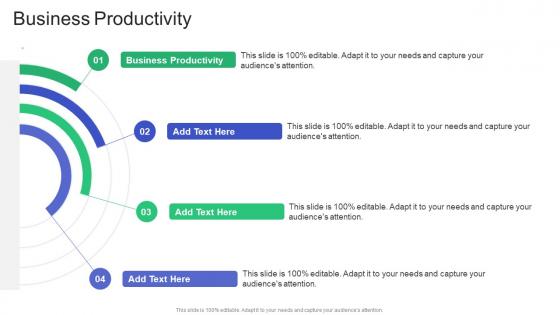 Business Productivity In Powerpoint And Google Slides Cpb