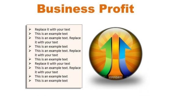 Business Profit Marketing PowerPoint Presentation Slides C