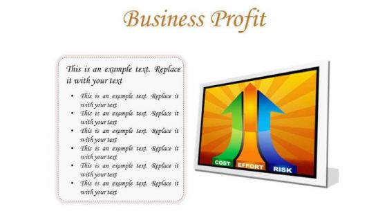 Business Profit Marketing PowerPoint Presentation Slides F