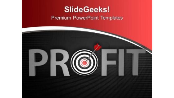 Business Profit PowerPoint Templates Ppt Backgrounds For Slides 0513