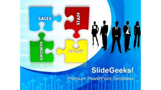 Business Puzzle Success PowerPoint Templates And PowerPoint Themes 0712