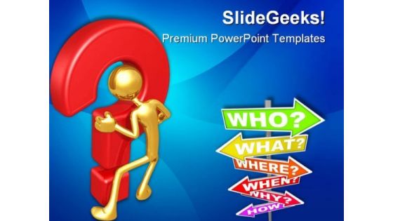 Business Questions Metaphor PowerPoint Themes And PowerPoint Slides 0511 Business Questions Metaphor PowerPoint Themes And PowerPoint Slides 0511