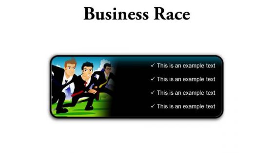 Business Race Competition PowerPoint Presentation Slides R