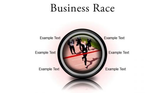 Business Race Success PowerPoint Presentation Slides Cc