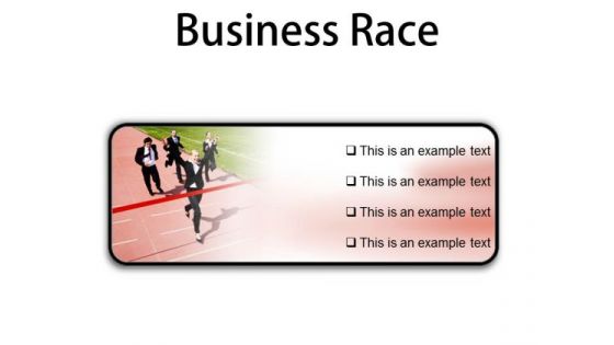 Business Race Success PowerPoint Presentation Slides R