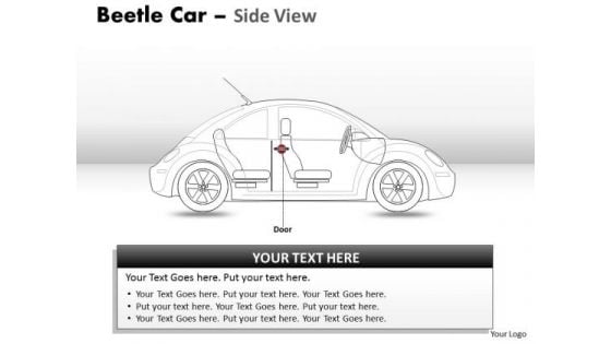 Business Red Beetle Car PowerPoint Slides And Ppt Diagram Templates