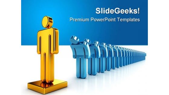 Business Respect People PowerPoint Themes And PowerPoint Slides 0511