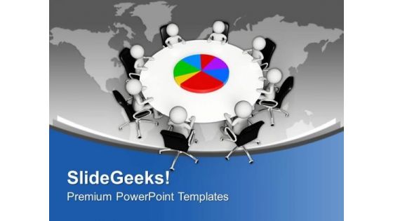 Business Result Analysis Conference With Team PowerPoint Templates Ppt Backgrounds For Slides 0413