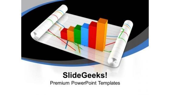 Business Result Bar Graph PowerPoint Templates Ppt Backgrounds For Slides 0613