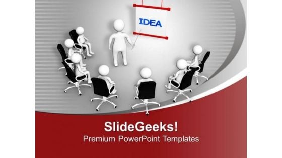 Business Review Meeting For Result PowerPoint Templates Ppt Backgrounds For Slides 0413