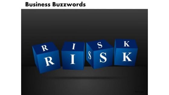 Business Risk PowerPoint Templates With Building Blocks