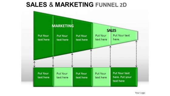 Business Sales And Marketing Funnel 2d PowerPoint Slides And Ppt Diagram Templates