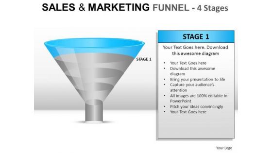 Business Sales And Marketing Funnel PowerPoint Slides And Ppt Diagram Templates