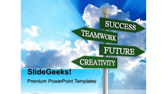 Business Signpost Metaphor PowerPoint Templates And PowerPoint Themes 0512 Business Signpost Metaphor PowerPoint Templates And PowerPoint Themes 0512