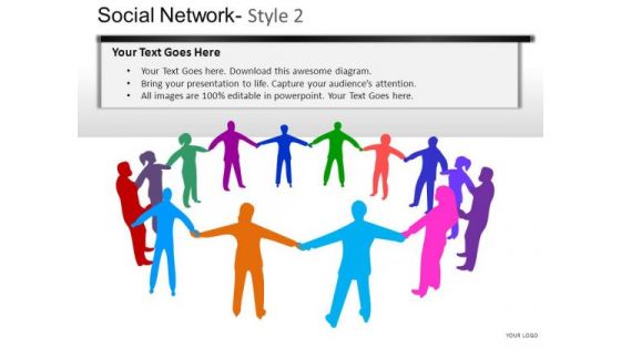 Business Social Network 2 PowerPoint Slides And Ppt Diagram Templates