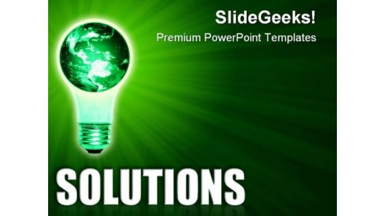 Business Solutions Global PowerPoint Templates And PowerPoint Backgrounds 0611