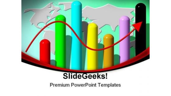 Business Statistics Global PowerPoint Templates And PowerPoint Backgrounds 0811