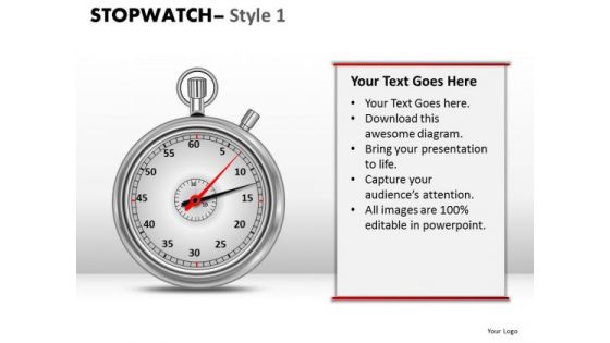 Business Stopwatch 1 PowerPoint Slides And Ppt Diagram Templates