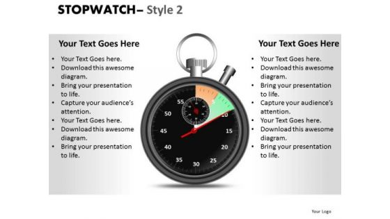 Business Stopwatch 2 PowerPoint Slides And Ppt Diagram Templates