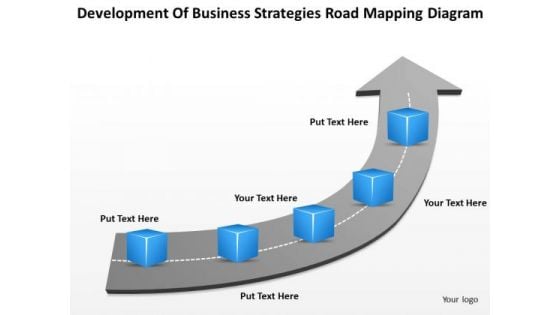 Business Strategies Roadmapping Diagram Ppt Plans Sample PowerPoint Slides