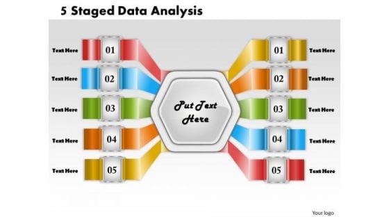 Business Strategy 5 Staged Data Analysis Strategic Plan Example Ppt Slide