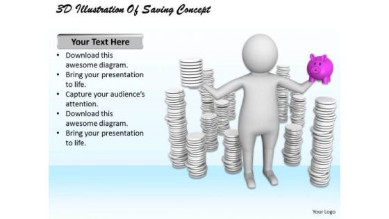 Business Strategy And Policy 3d Illustration Of Saving Concept