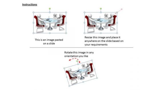 Business Strategy Concepts 3d People Sitting Office Adaptable