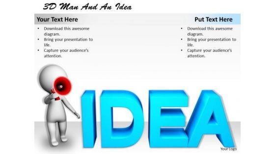 Business Strategy Consultant 3d Man And Idea Character Modeling Business Strategy Consultant 3d Man And Idea Character Modeling