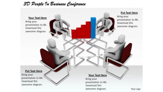 Business Strategy Consulting 3d People Conference Adaptable Concepts