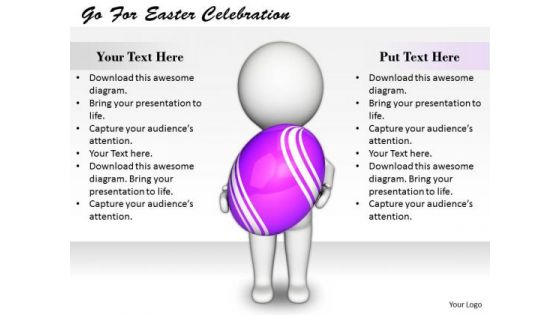 Business Strategy Consulting Go For Easter Celebration 3d Character Models