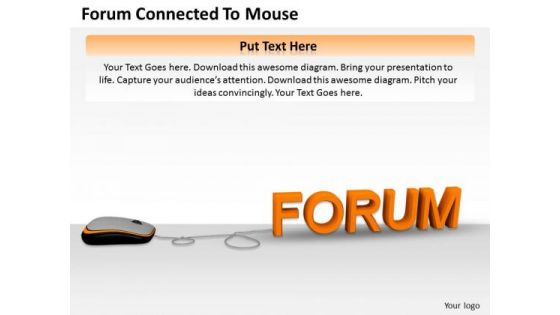 Business Strategy Development Forum Connected To Mouse Success Images