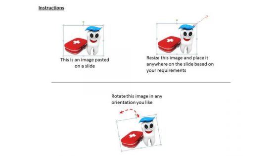 Business Strategy Examples First Aid Kit With Tooth Icons